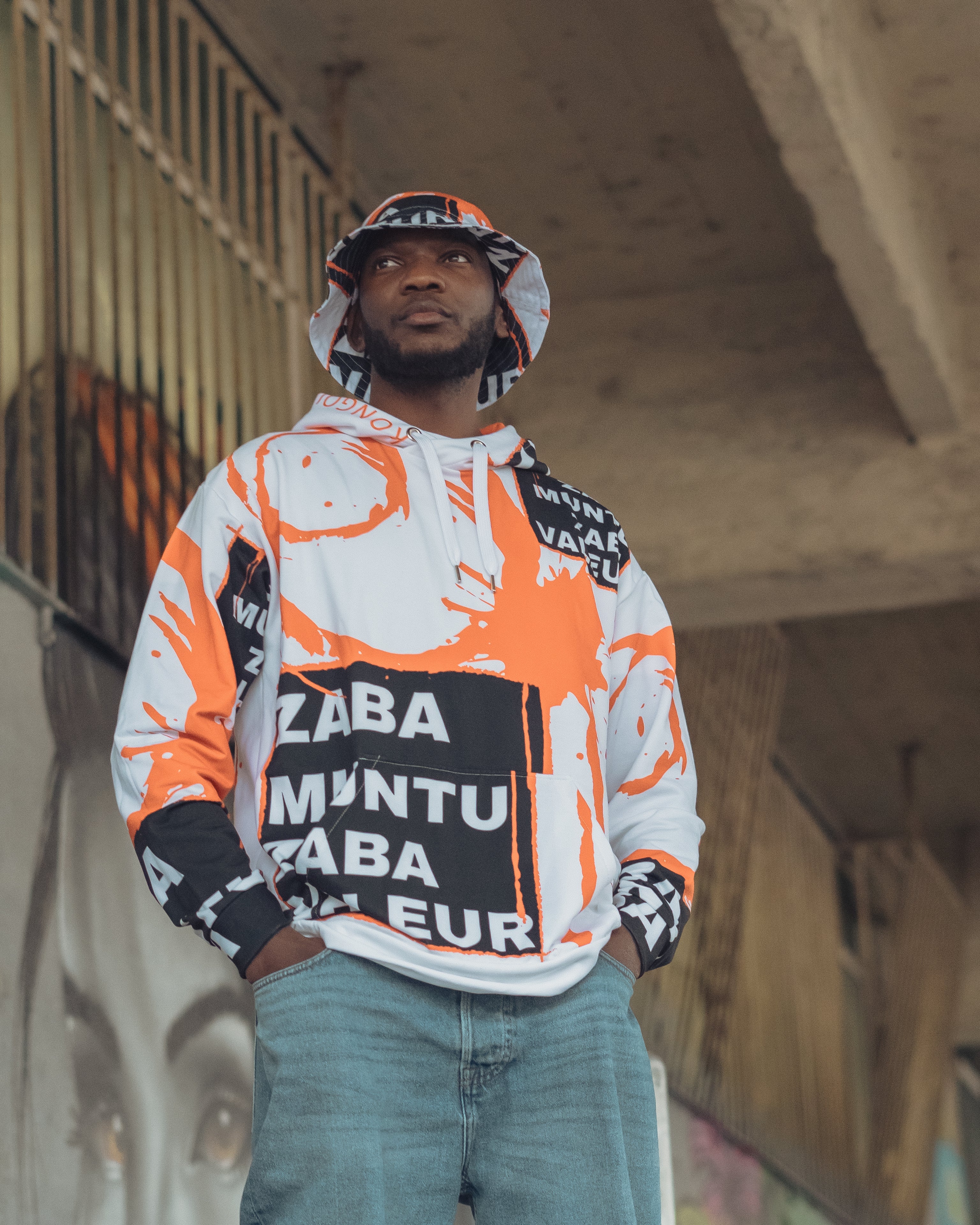 Kongoland ZABA MUNTU ZABA VALEUR Unisex Hoodie