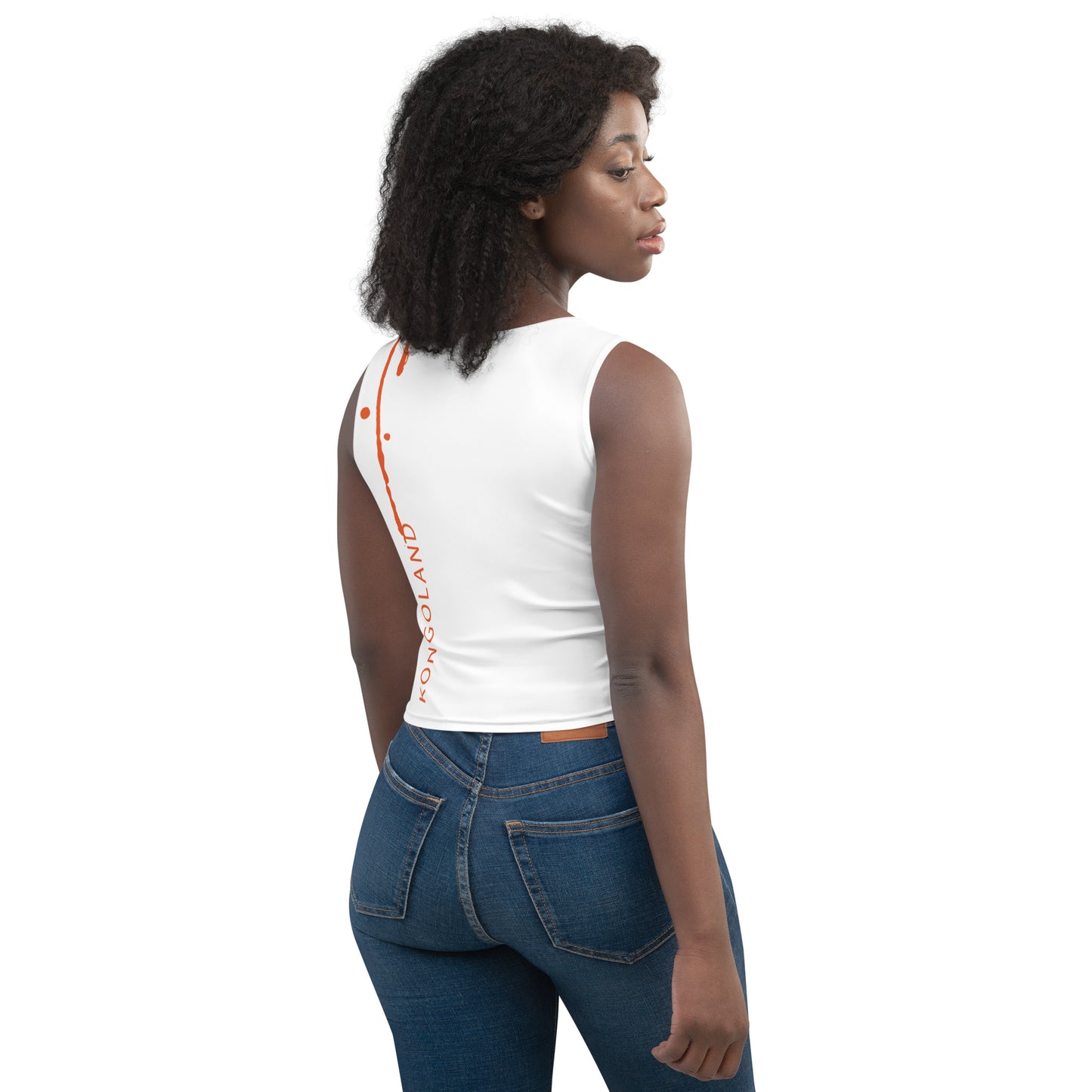 Crop-top Kongoland Cut ZABA MUNTU ZABA VALEUR