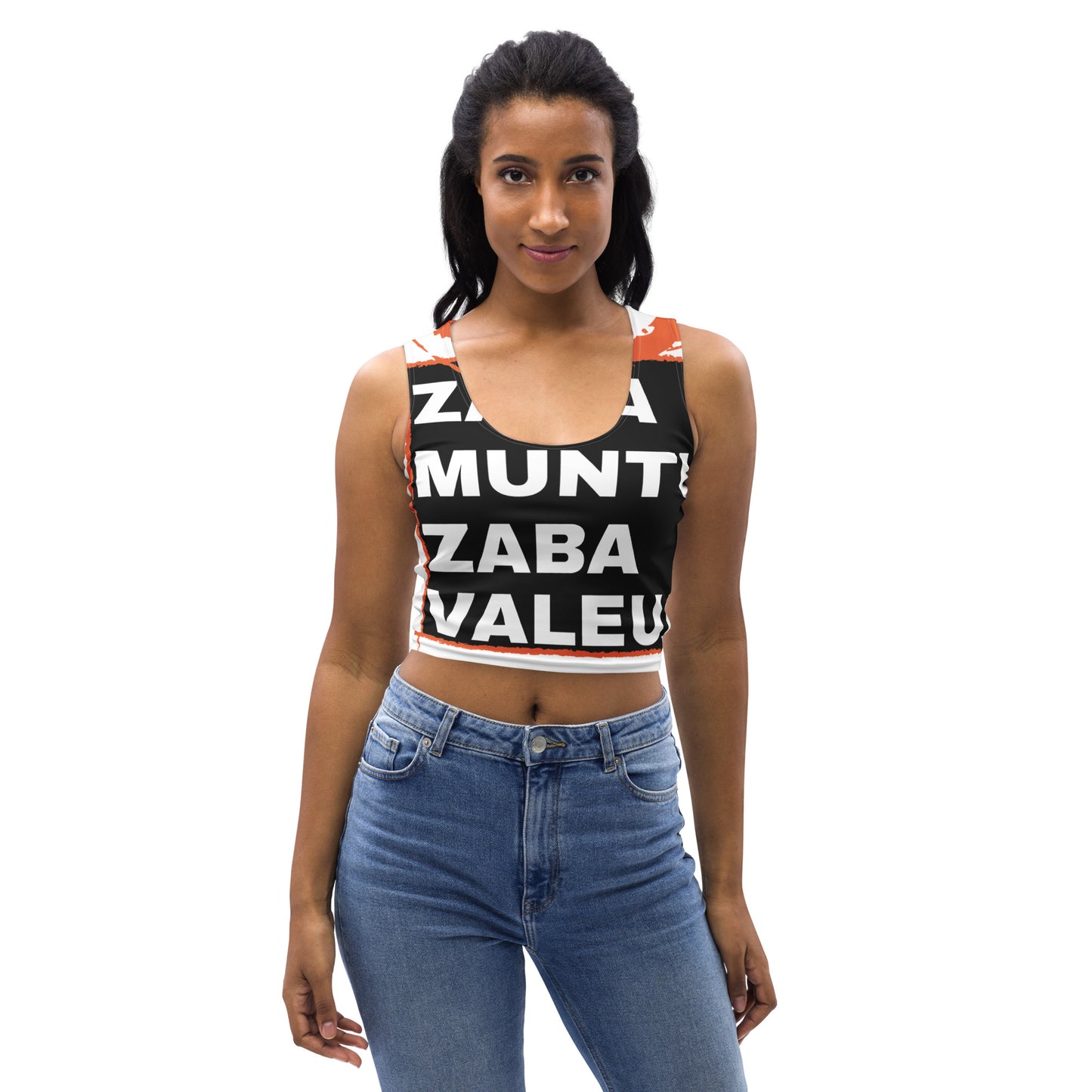 Crop-top Kongoland Cut ZABA MUNTU ZABA VALEUR
