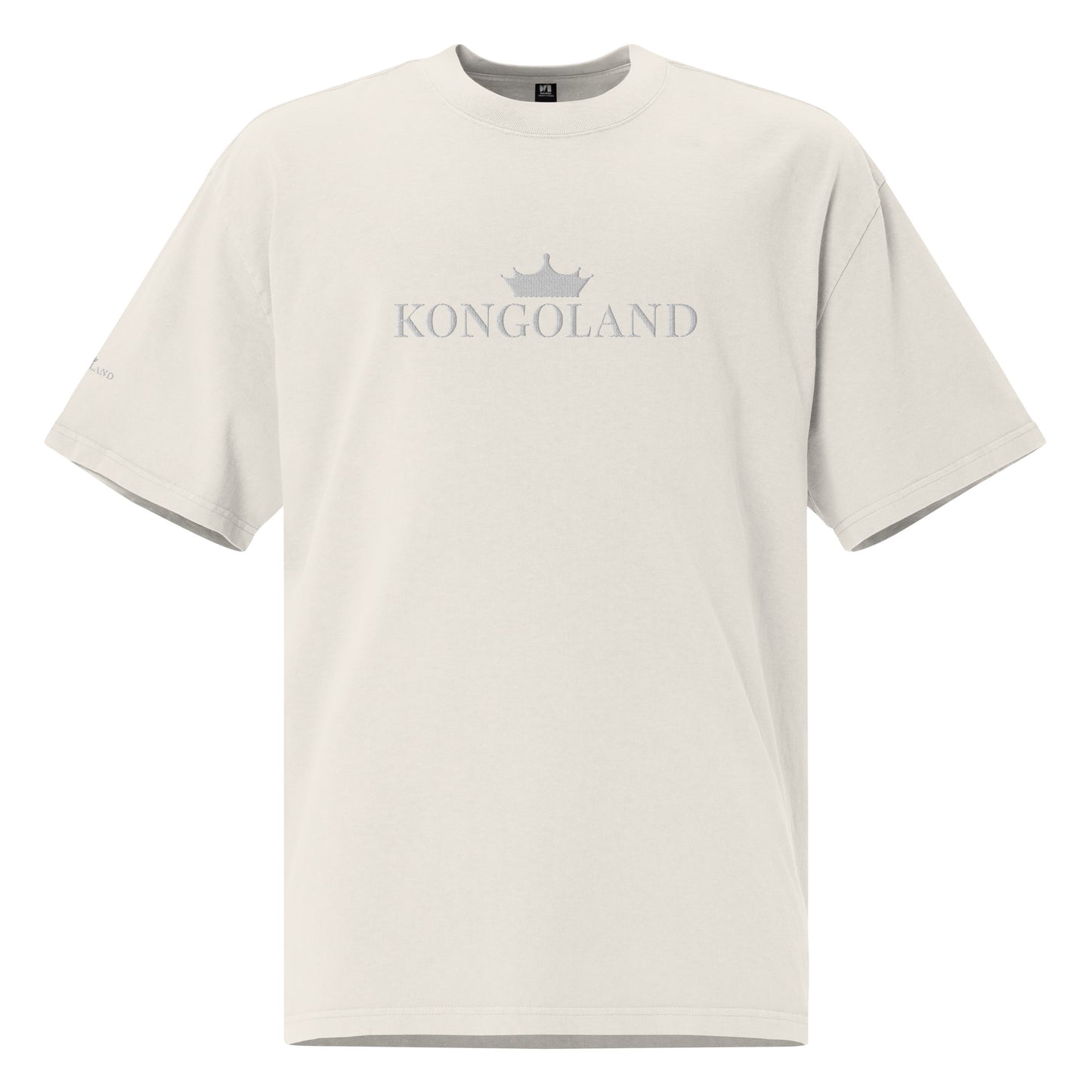 T-shirt Kongoland LOGO Brodé oversize délavé
