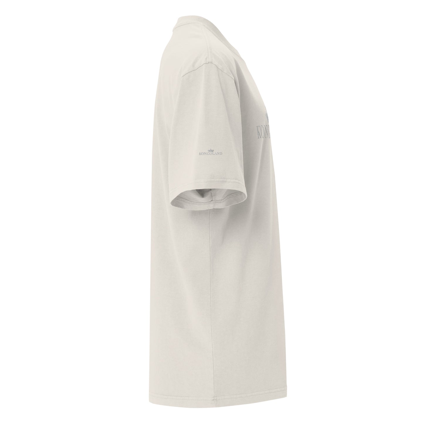 T-shirt Kongoland LOGO Brodé oversize délavé
