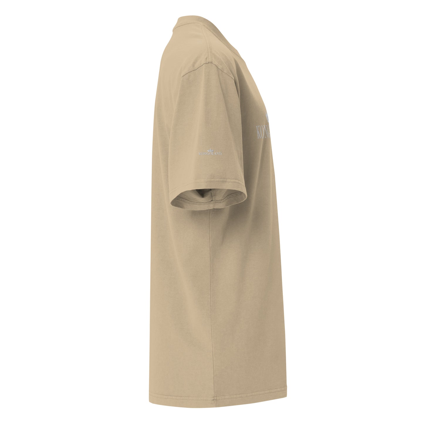 T-shirt Kongoland LOGO Brodé oversize délavé
