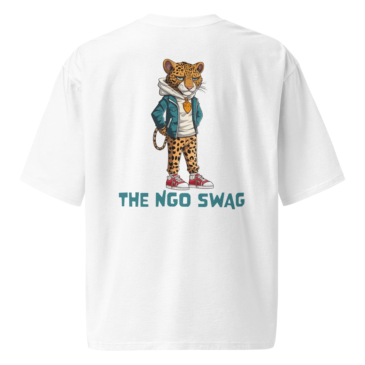 T-shirt Kongoland THE NGO SWAG lourd oversize