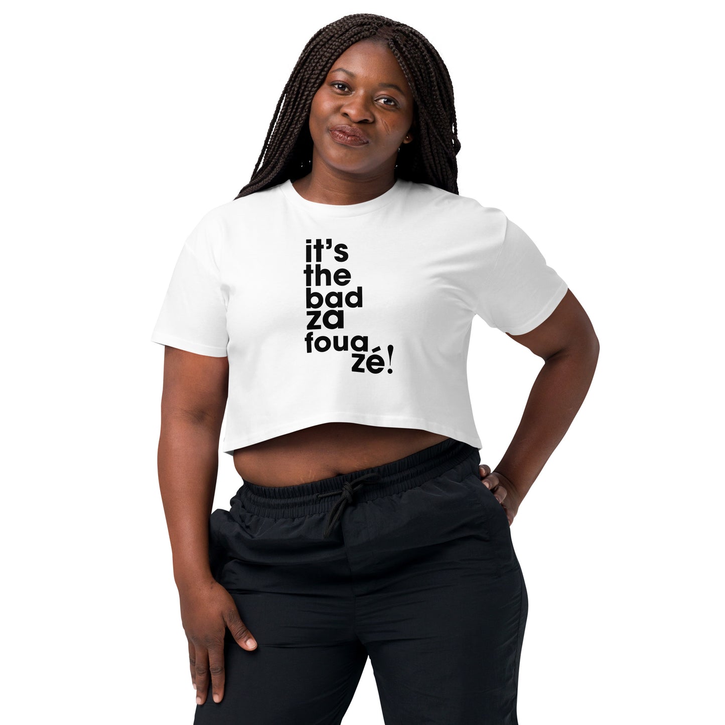Crop top Kongoland pour femme