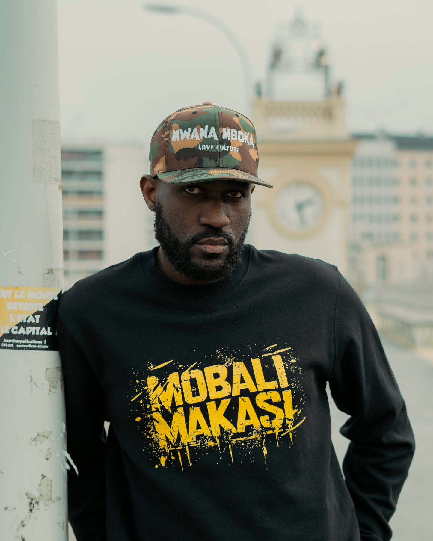 Sweat-shirt Kongoland MOBALI MAKASI