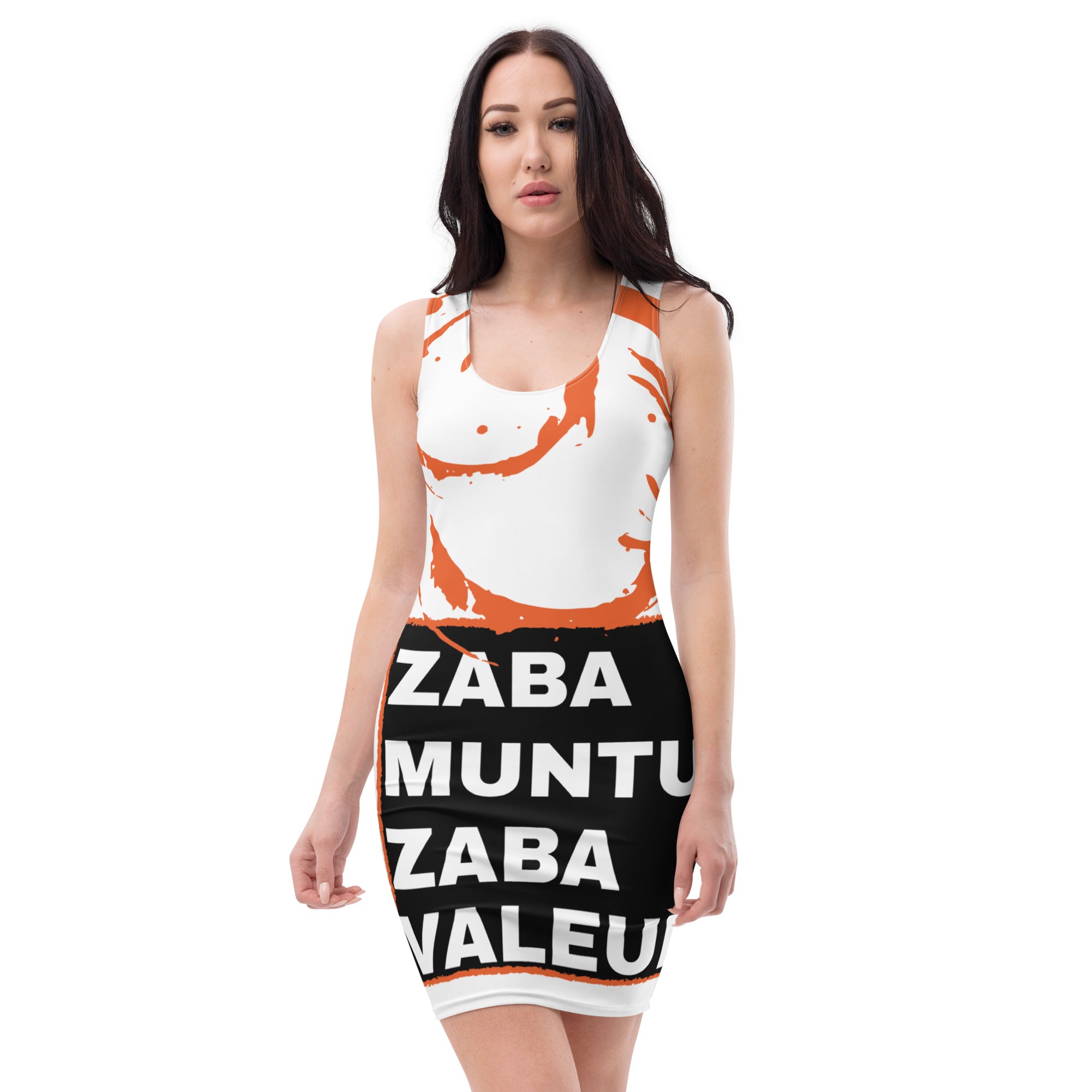 Kongoland ZABA MUNTU ZABA VALEUR bodycon dress