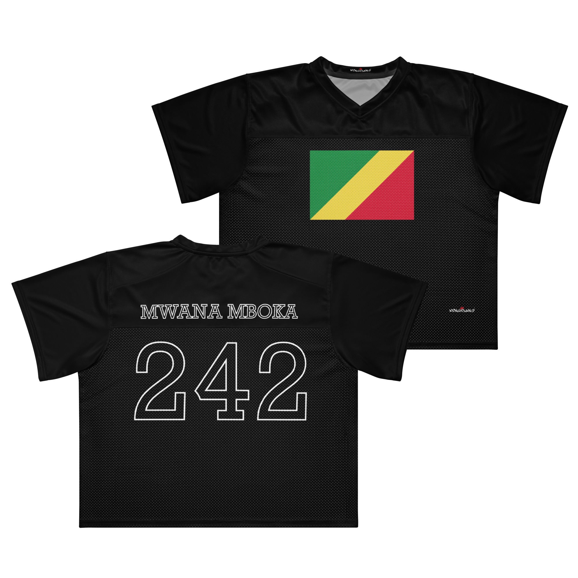 Maillot Kongoland MWANA MBOKA 242  style football boxy