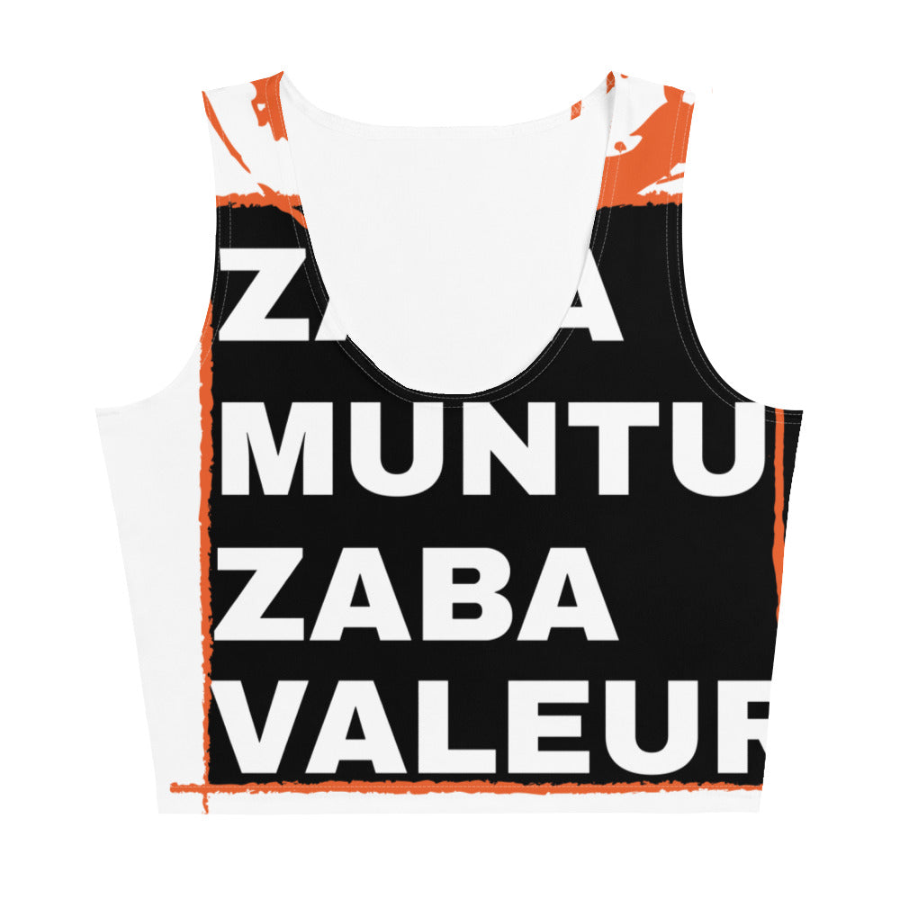 Crop-top Kongoland Cut ZABA MUNTU ZABA VALEUR