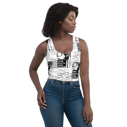 Kongoland ZMZV Crop-top All-over print cut