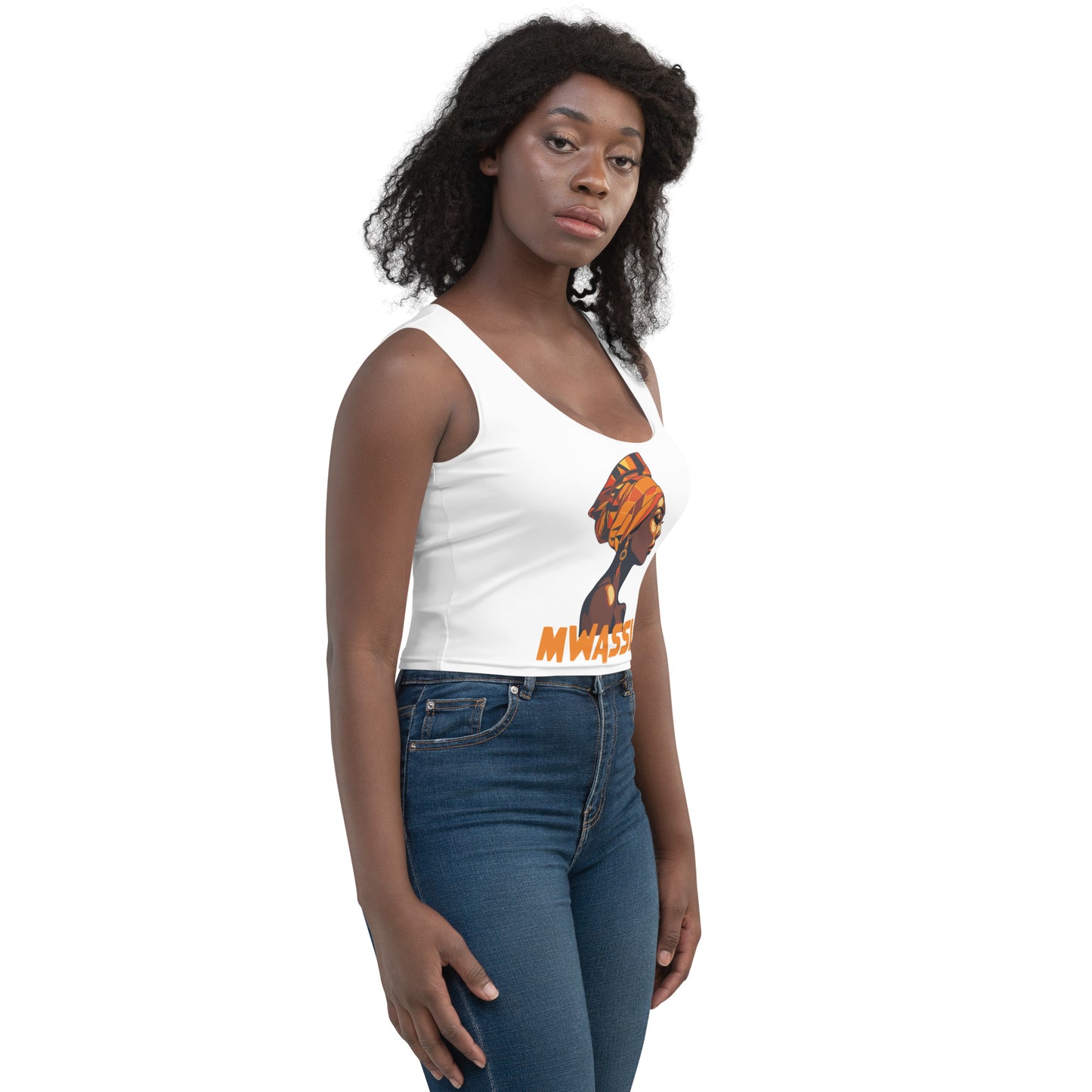 Crop-top Kongoland Coupe MWASSI