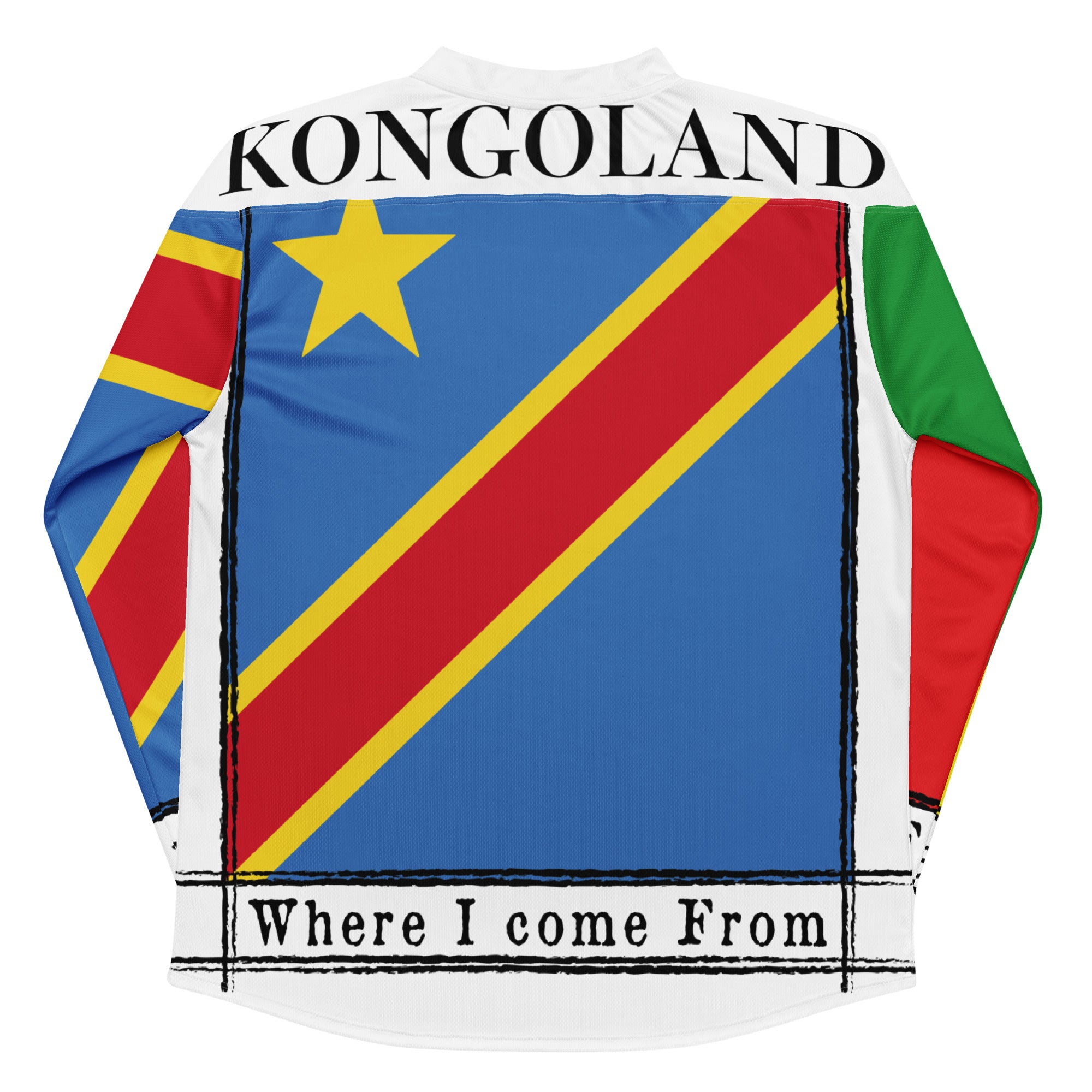 Maillot Kongoland TANDEM RDC,RC all over