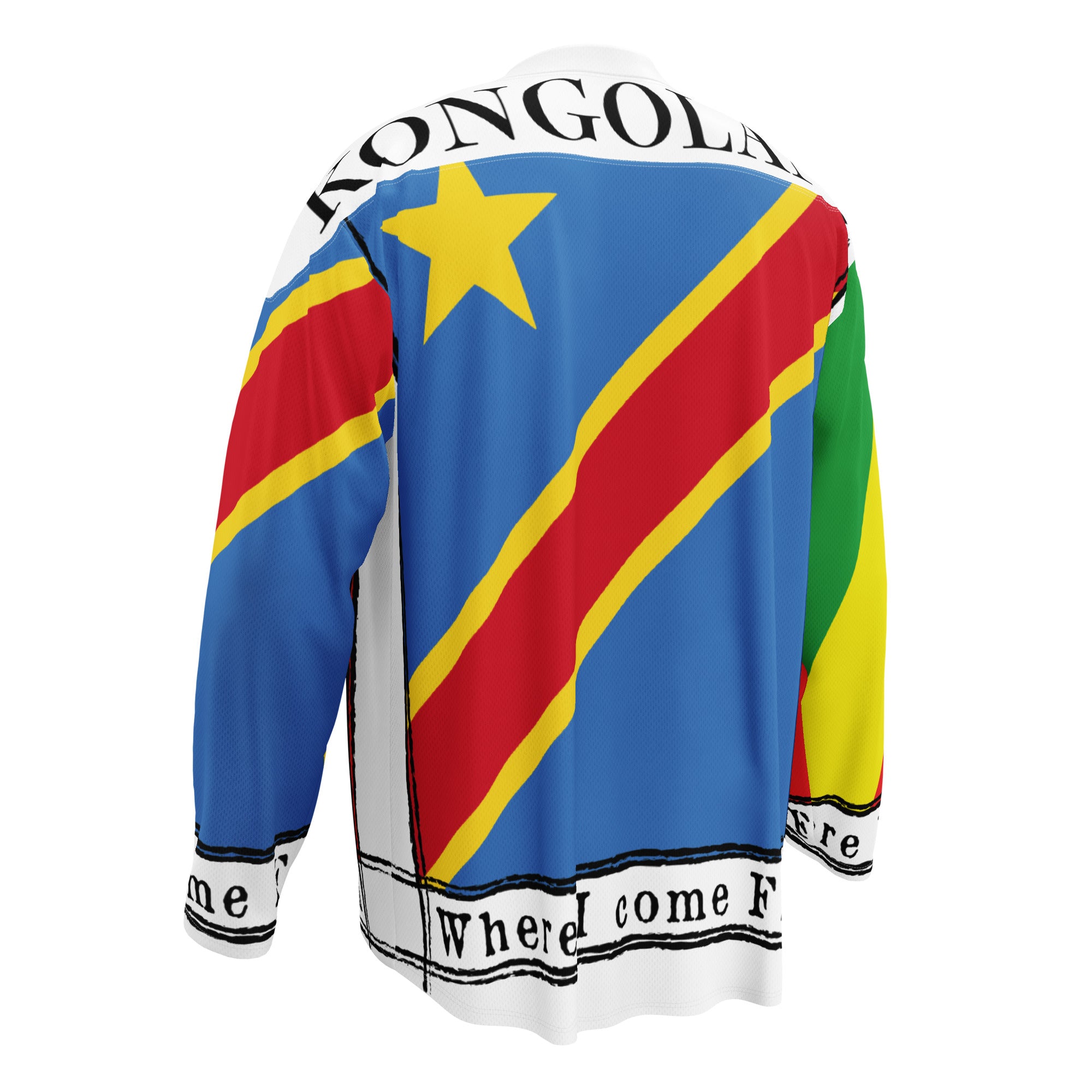 Maillot Kongoland TANDEM RDC,RC all over
