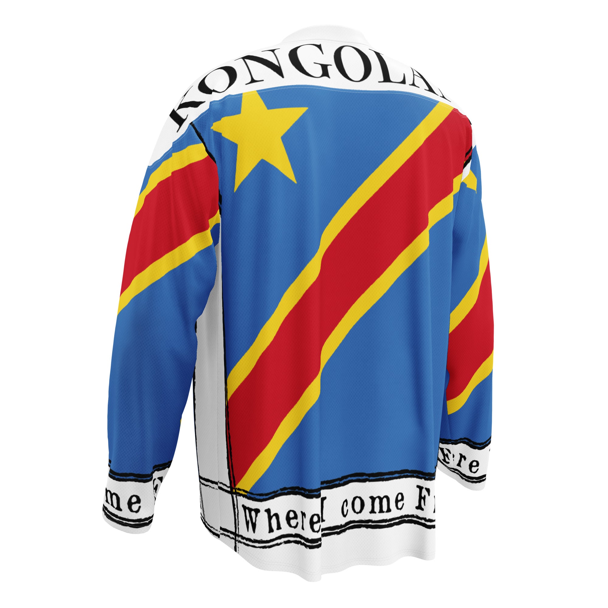 Maillot Kongoland RDC all over