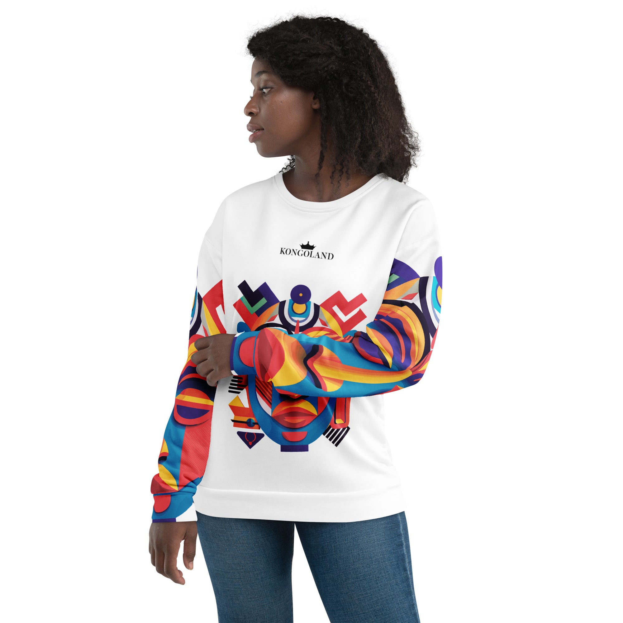 Kongoland All Over Print Unisex Sweatshirt
