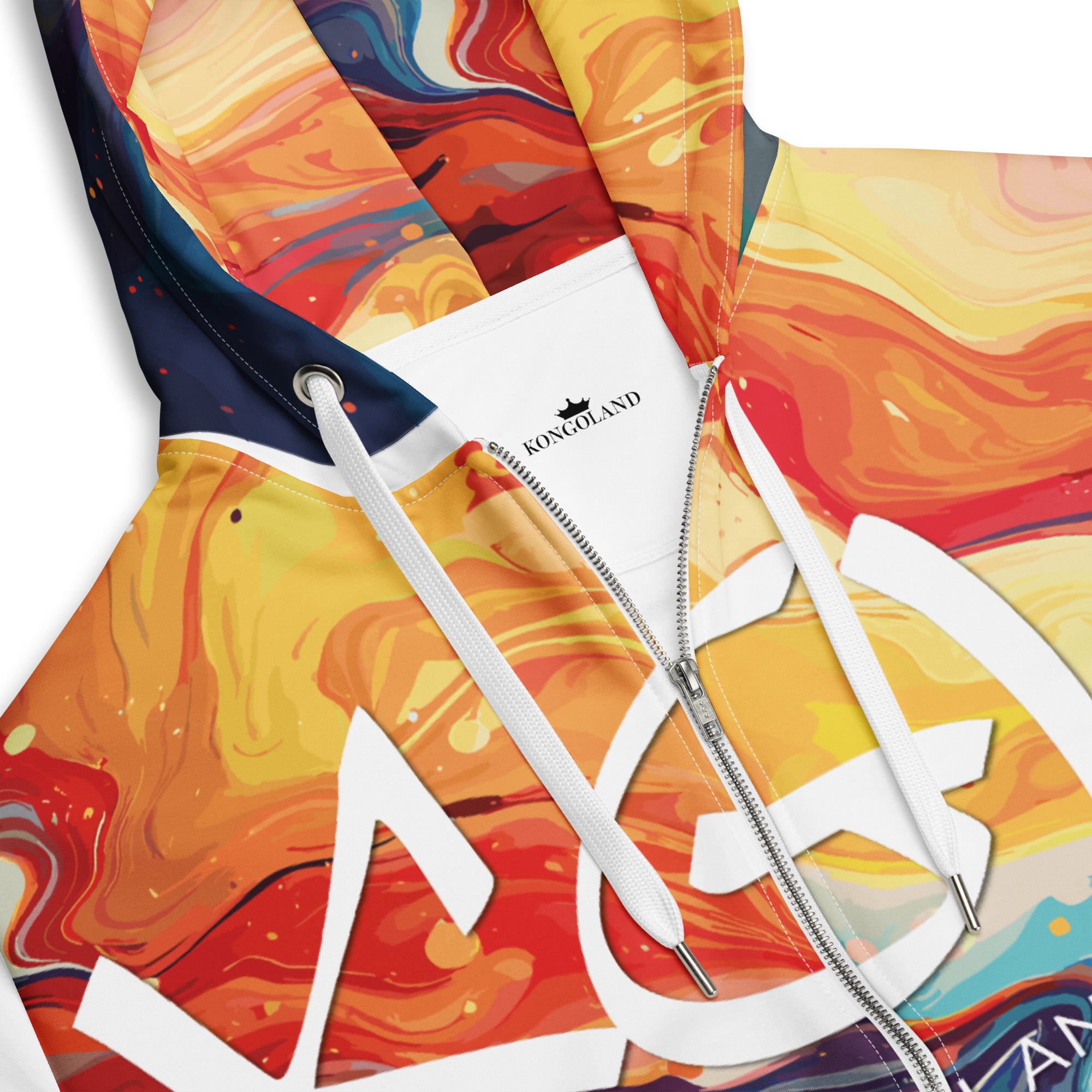 Kongoland Unisex Zip Hoodie