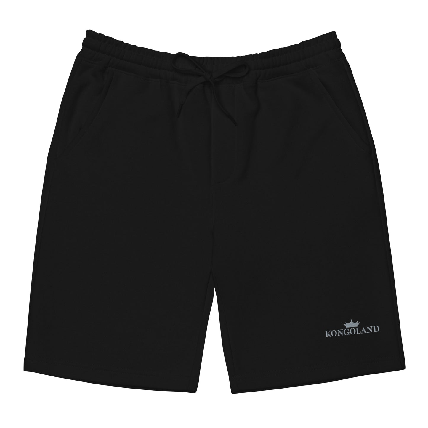 Kongoland Embroidered Men's Fleece Shorts