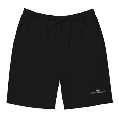 Kongoland Embroidered Men's Fleece Shorts