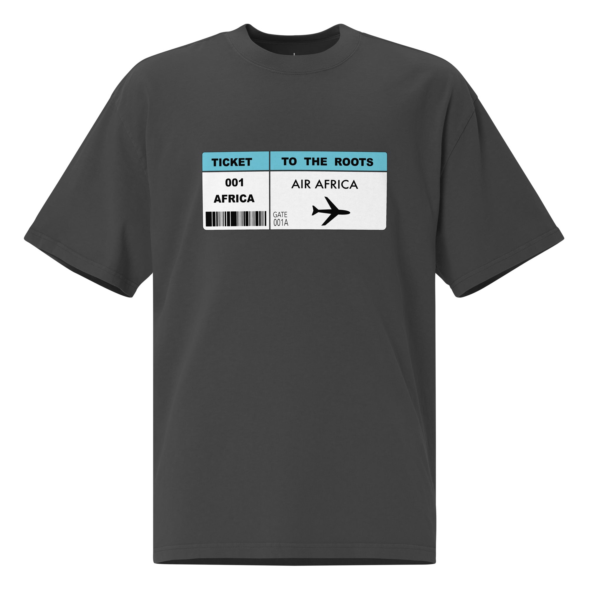 Kongoland TICKET TO THE ROOTS oversized washed t-shirt