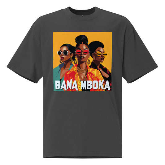 T-shirt Kongoland BANA MBOKA oversize délavé