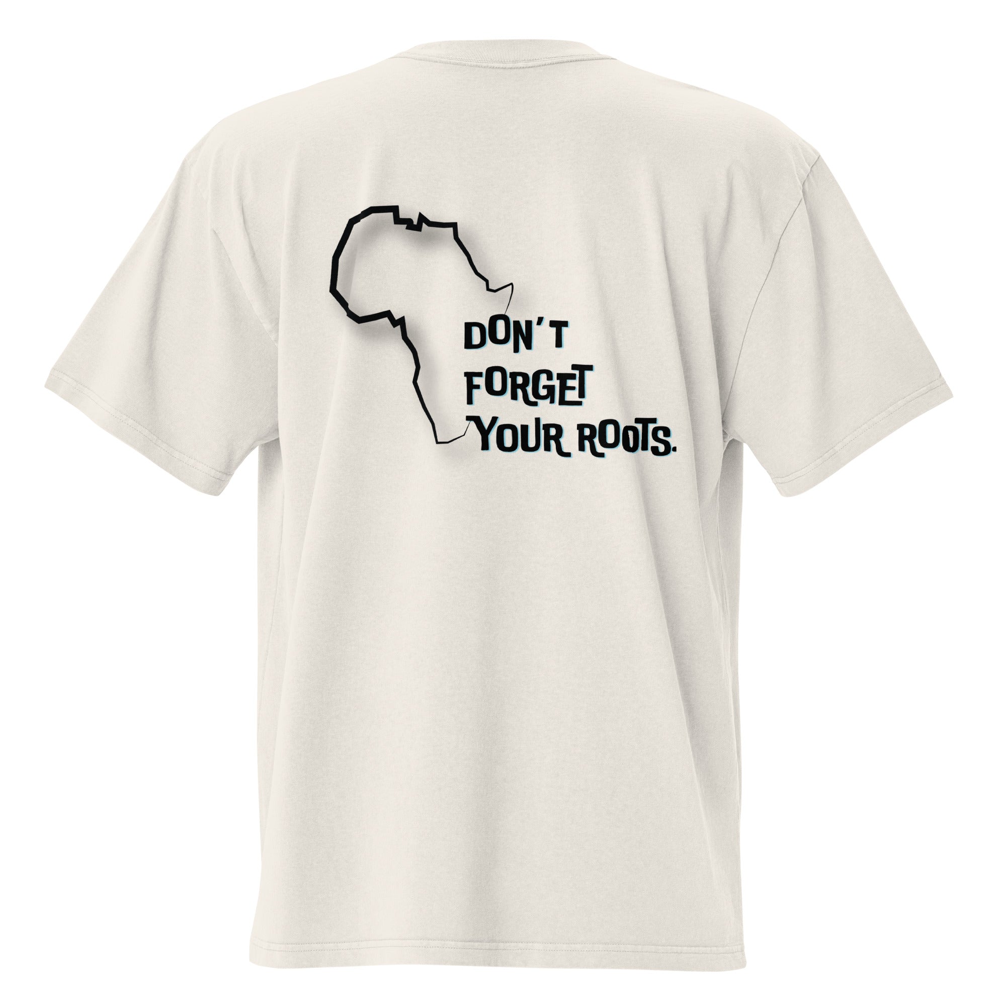 Kongoland DON'T FORGET YOUR ROOTS oversized washed t-shirt
