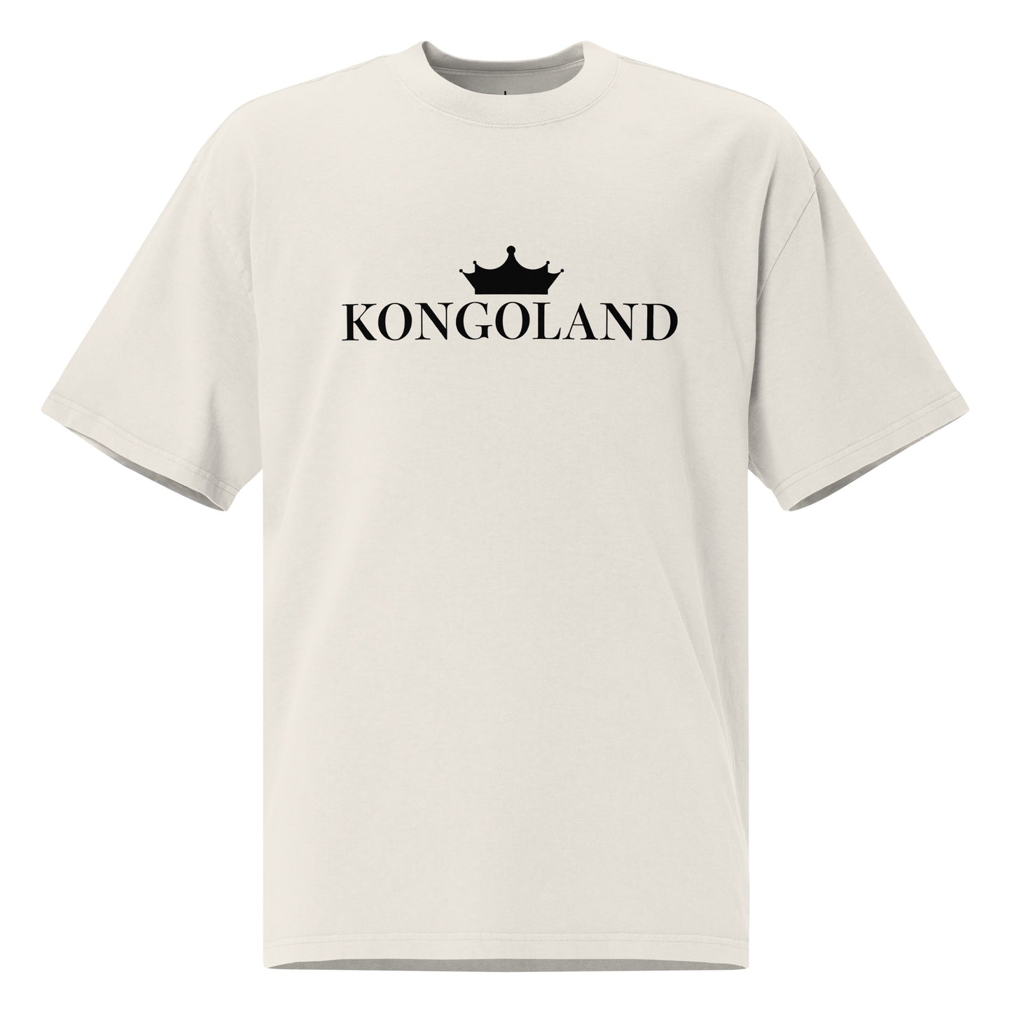 T-shirt Kongoland oversize délavé