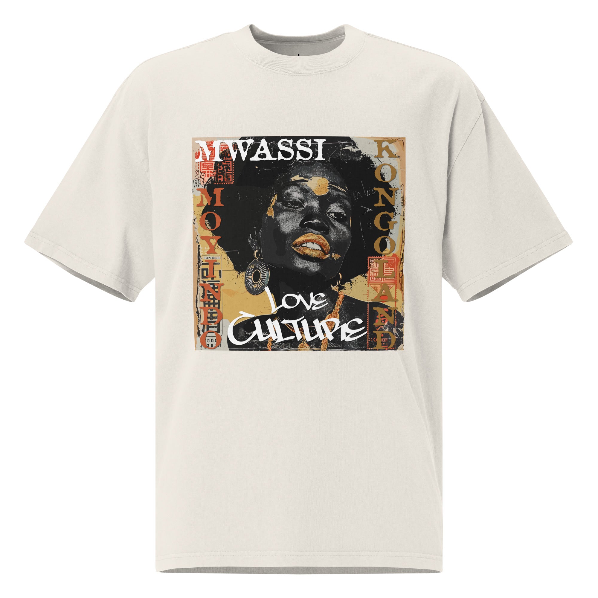Kongoland MWASSI oversized washed t-shirt