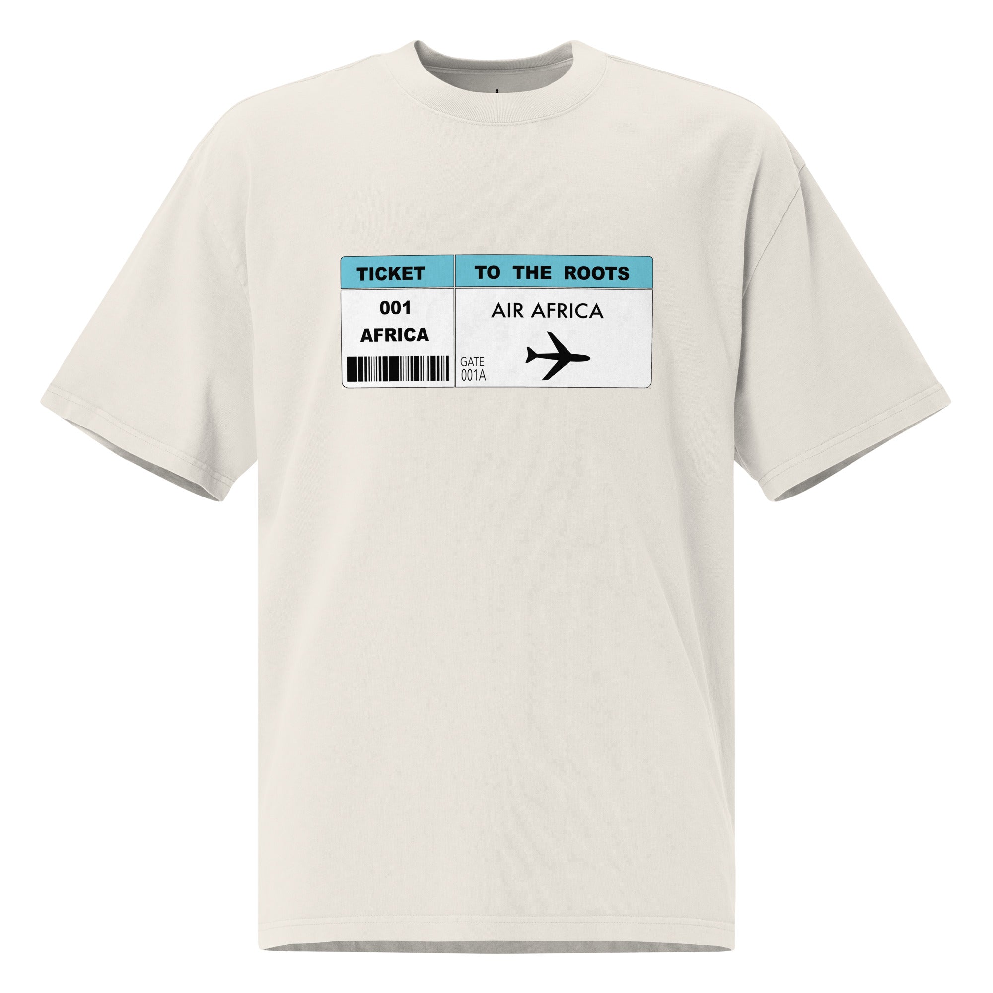 Kongoland TICKET TO THE ROOTS oversized washed t-shirt