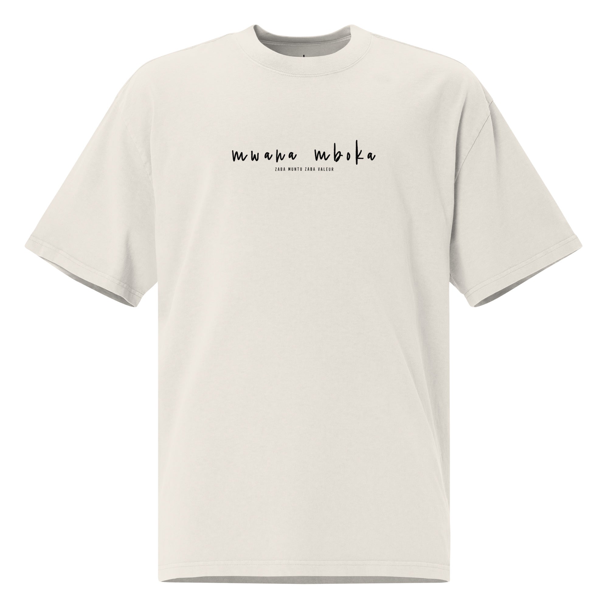 Kongoland MWANA MBOKA oversized washed t-shirt