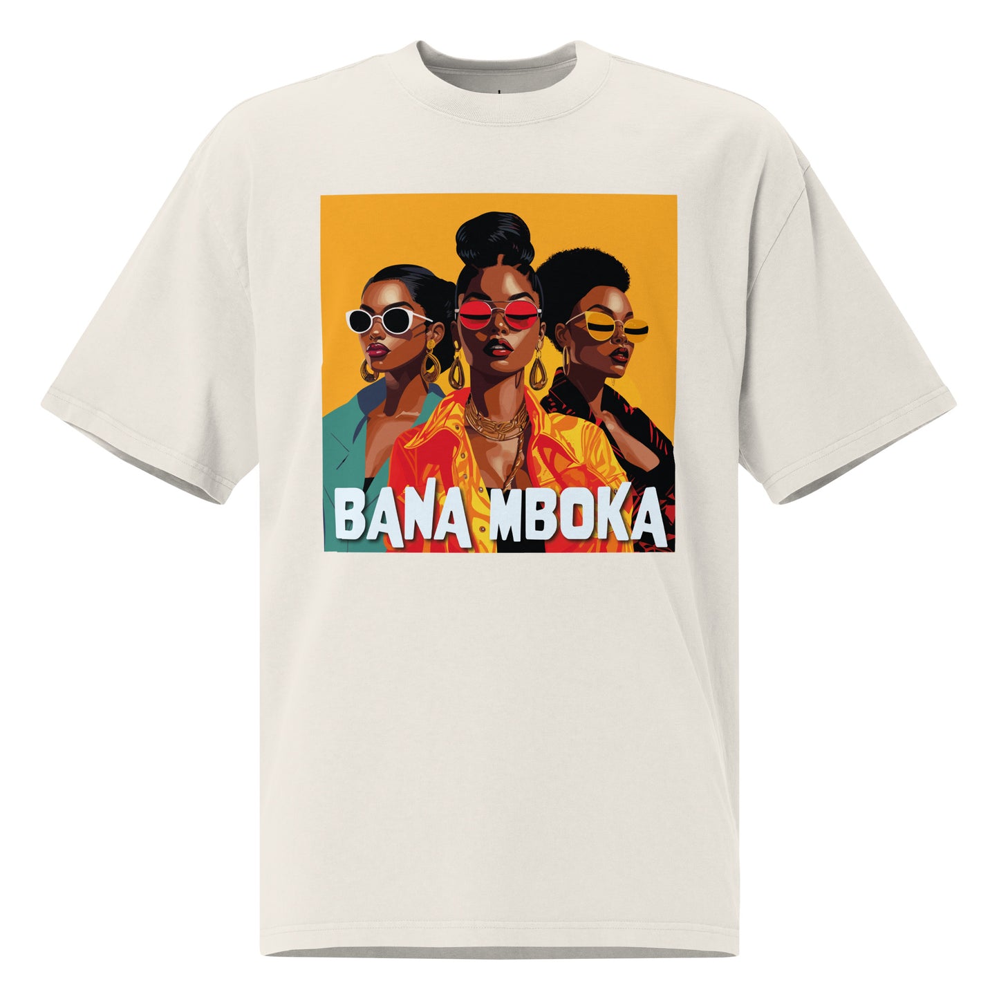 Kongoland BANA MBOKA oversized washed t-shirt