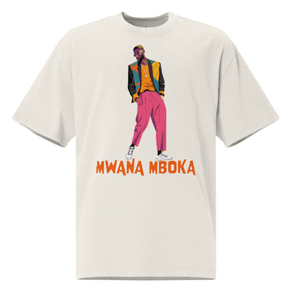 Kongoland MWANA MBOKA oversized washed t-shirt