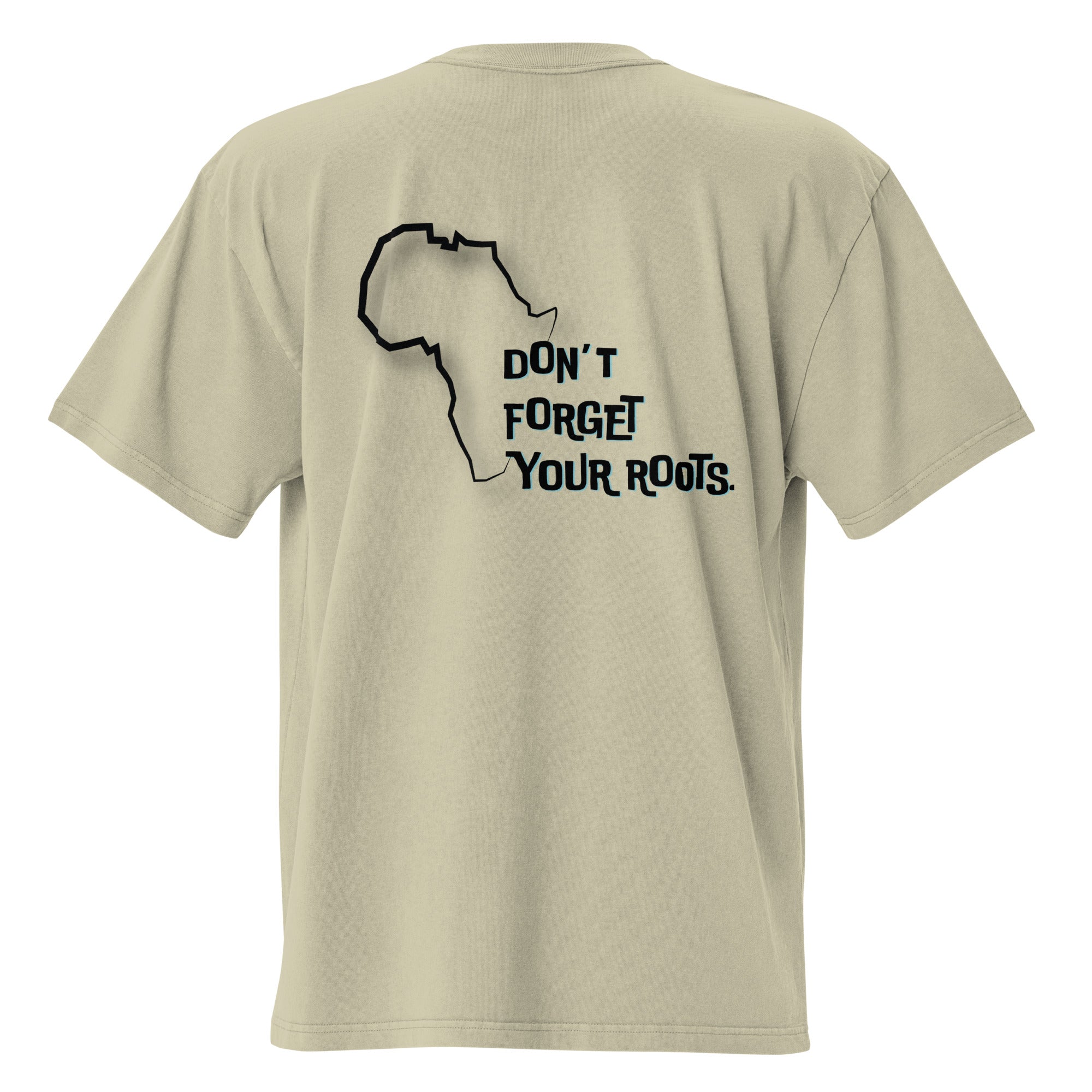 Kongoland DON'T FORGET YOUR ROOTS oversized washed t-shirt