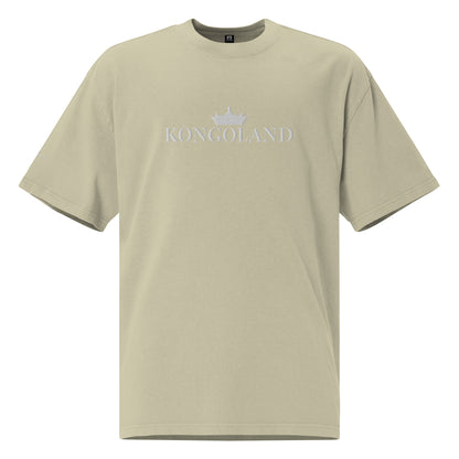 Kongoland LOGO Embroidered Oversized Washed T-Shirt