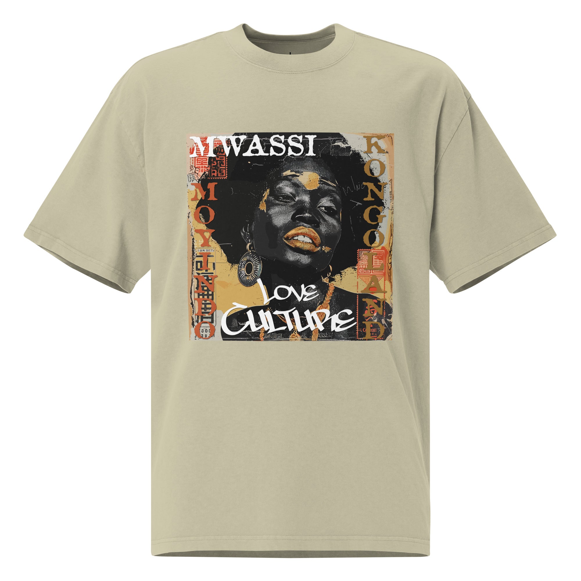 Kongoland MWASSI oversized washed t-shirt