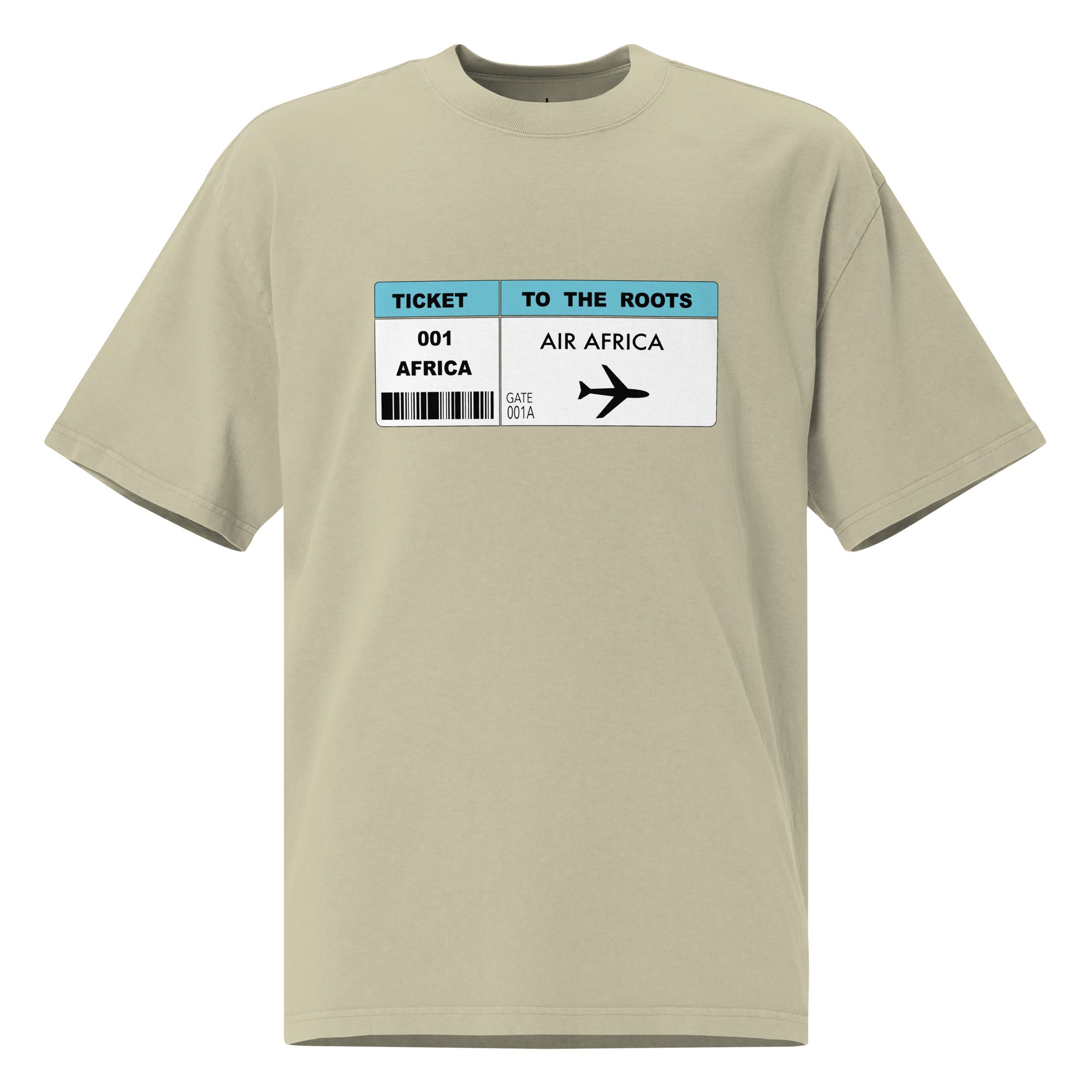 Kongoland TICKET TO THE ROOTS oversized washed t-shirt