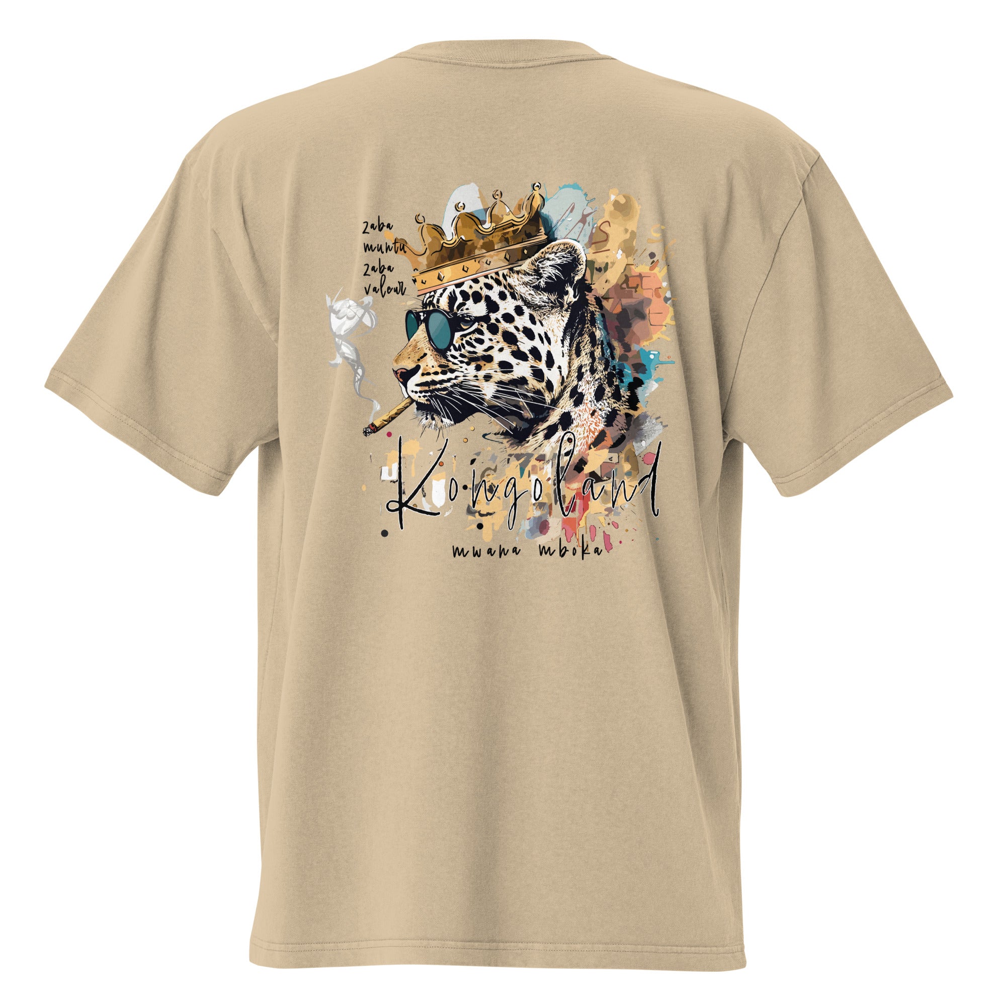 Kongoland MWANA MBOKA oversized washed t-shirt