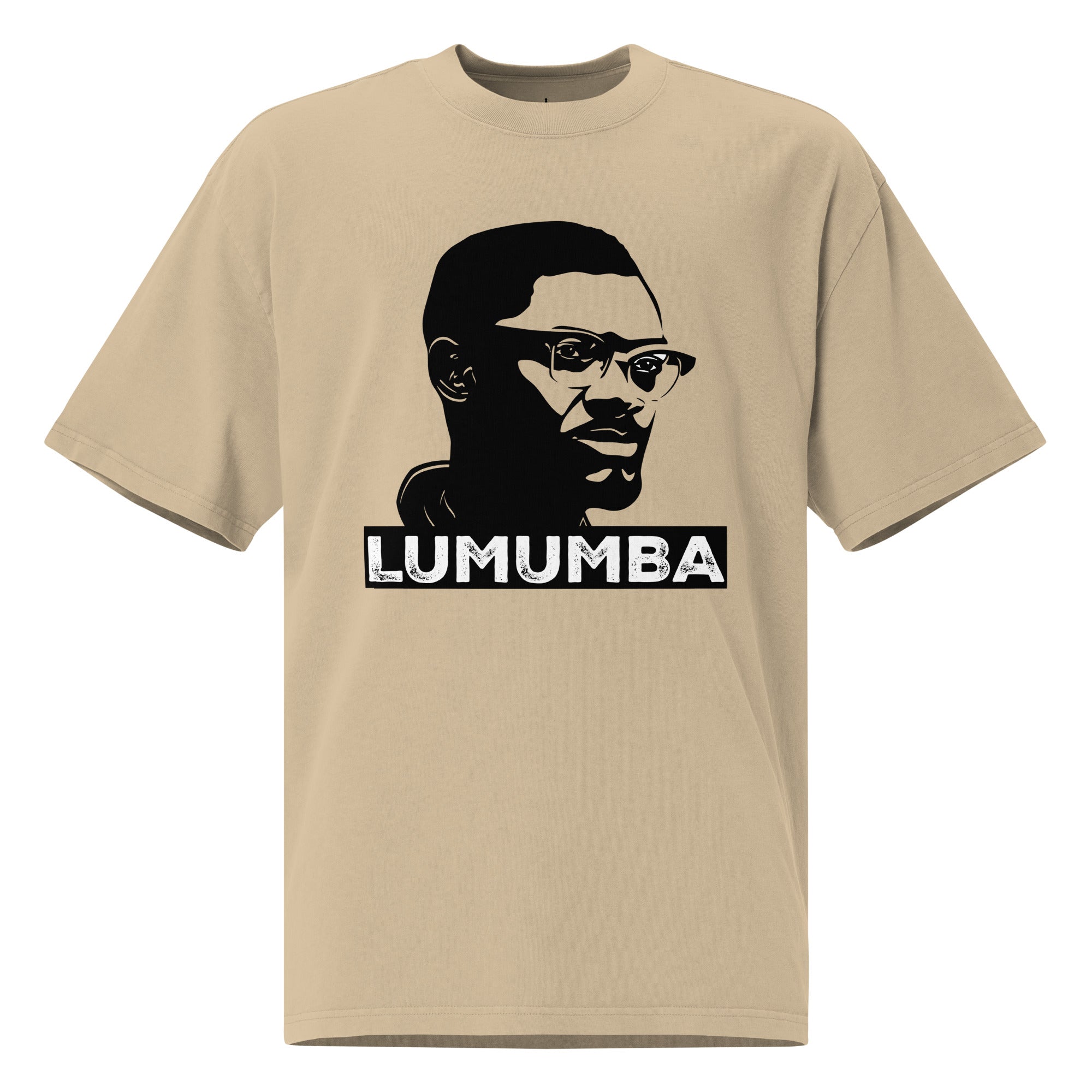 T-shirt Kongoland LUMUMBA oversize délavé