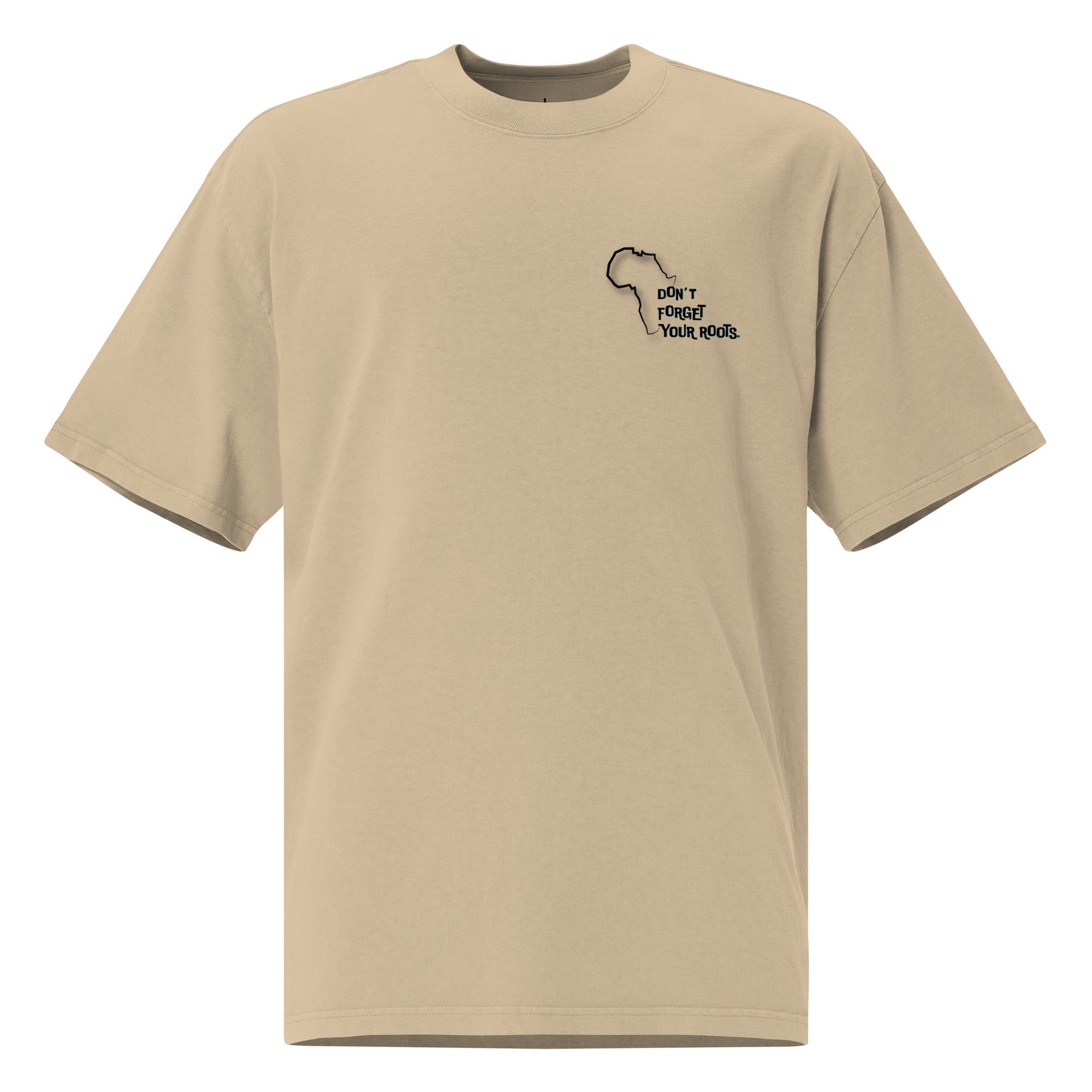 Kongoland DON'T FORGET YOUR ROOTS oversized washed t-shirt