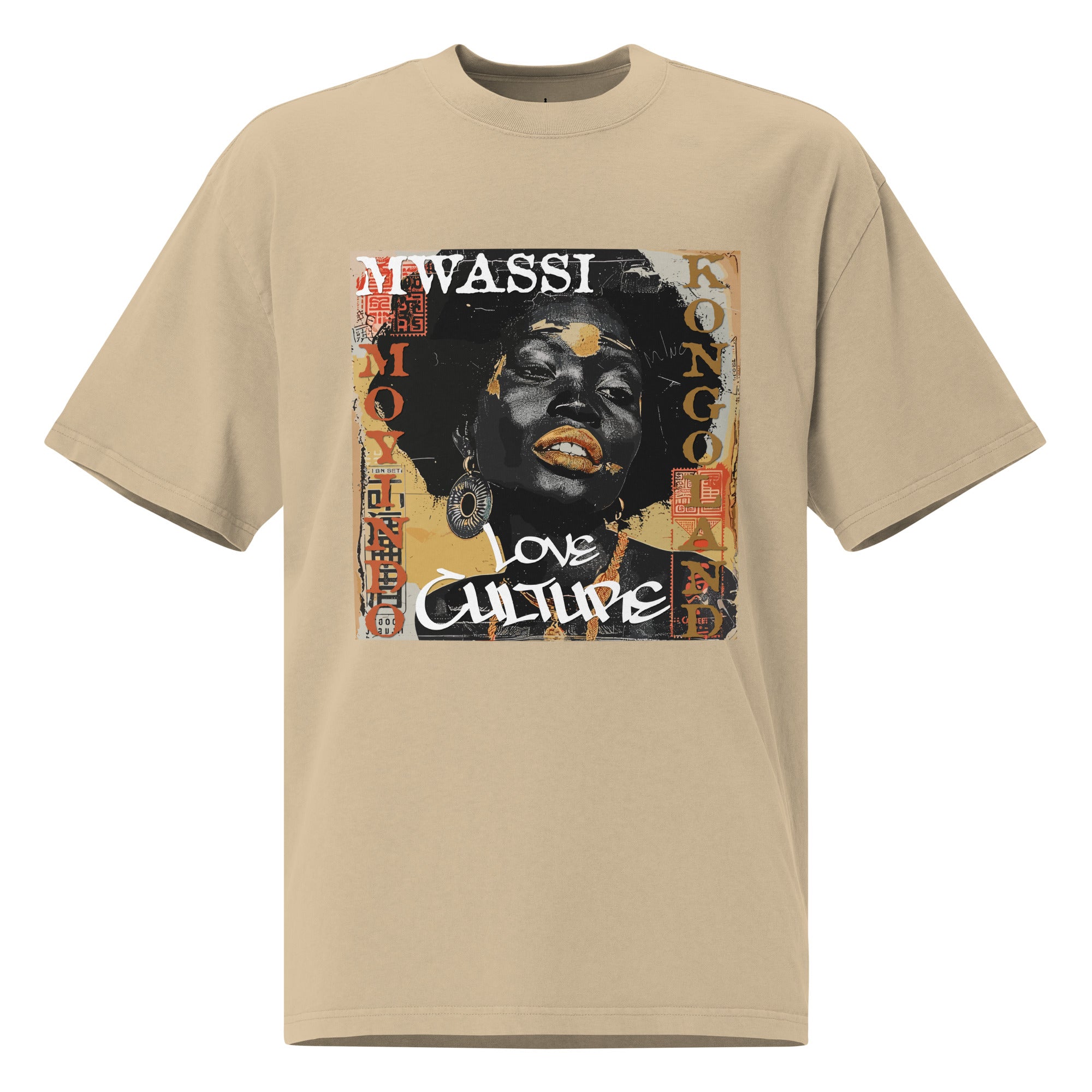 Kongoland MWASSI oversized washed t-shirt