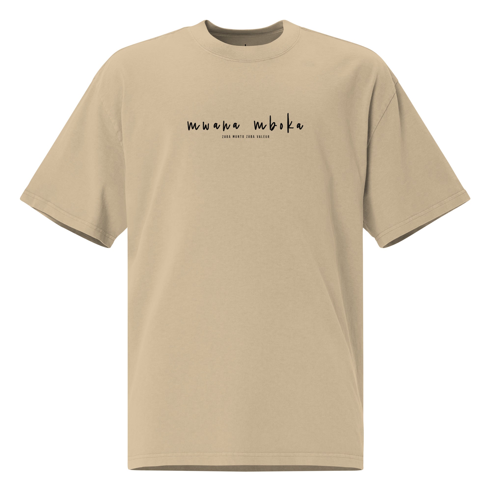 Kongoland MWANA MBOKA oversized washed t-shirt