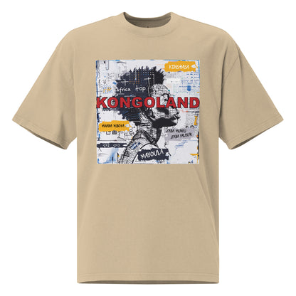 Kongoland oversized faded t-shirt