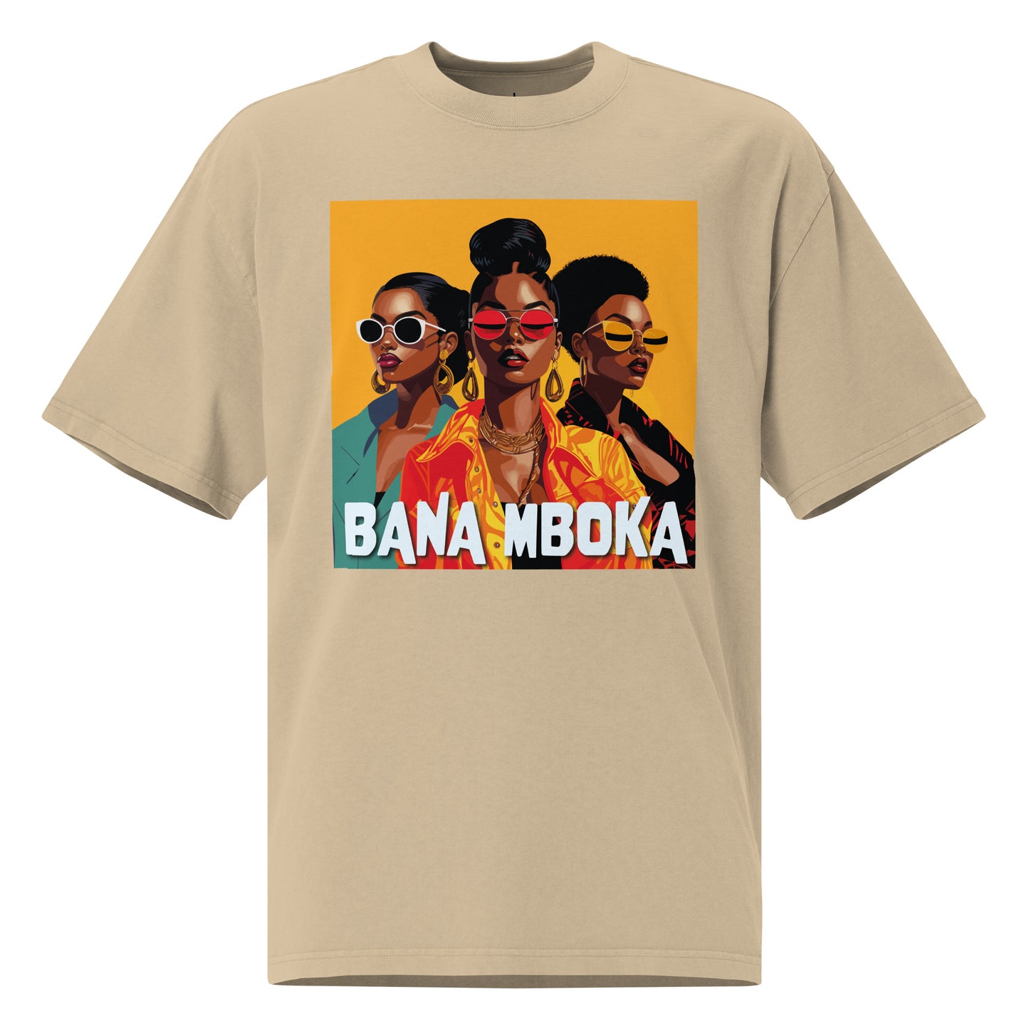 Kongoland BANA MBOKA oversized washed t-shirt