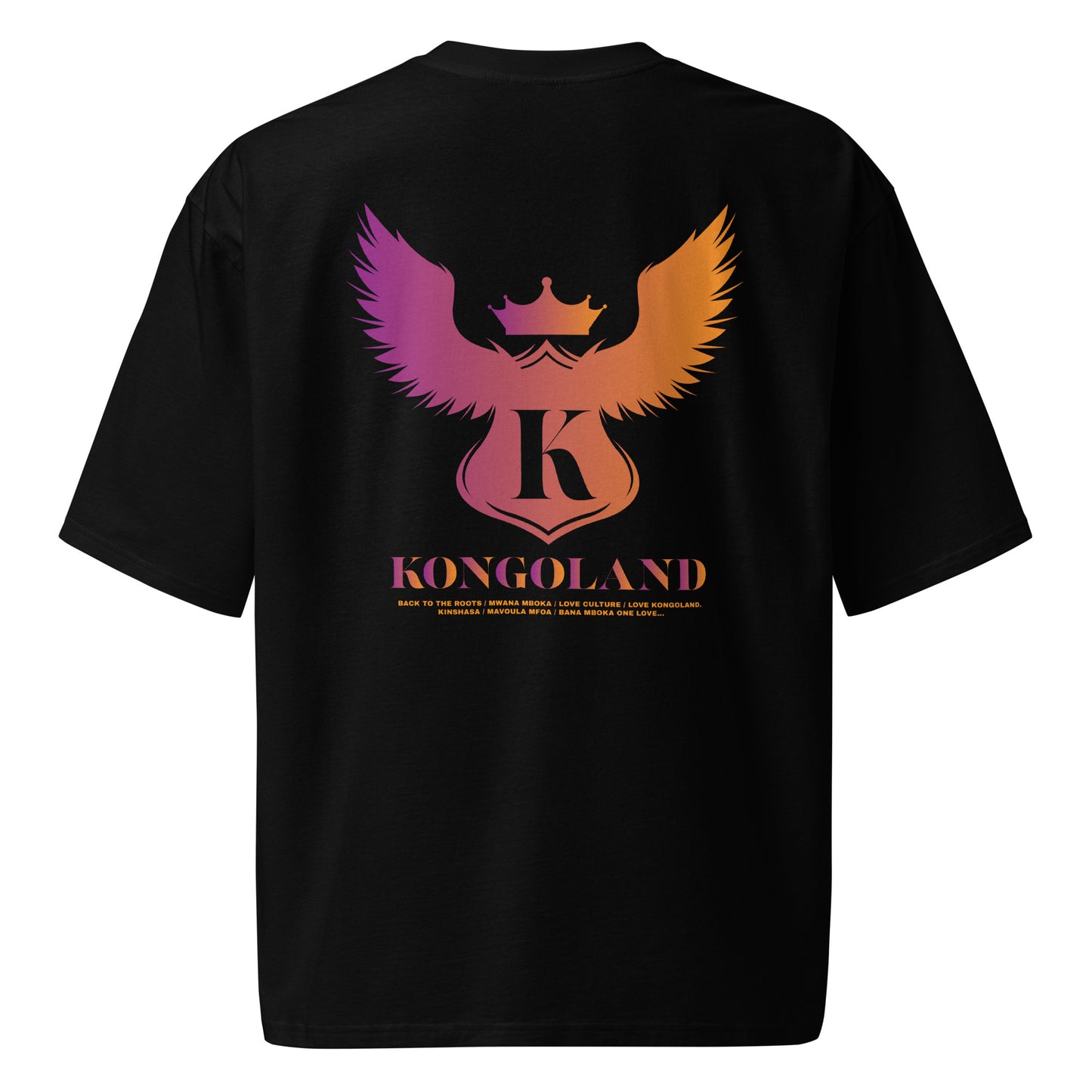 T-shirt Kongoland ROYAL lourd oversize