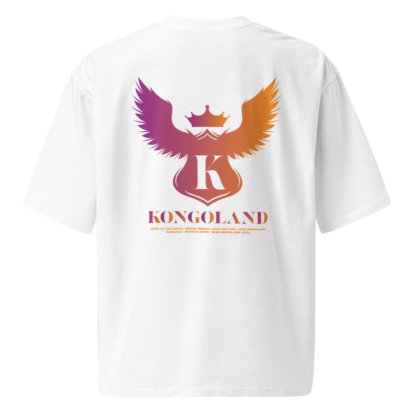 T-shirt Kongoland ROYAL lourd oversize