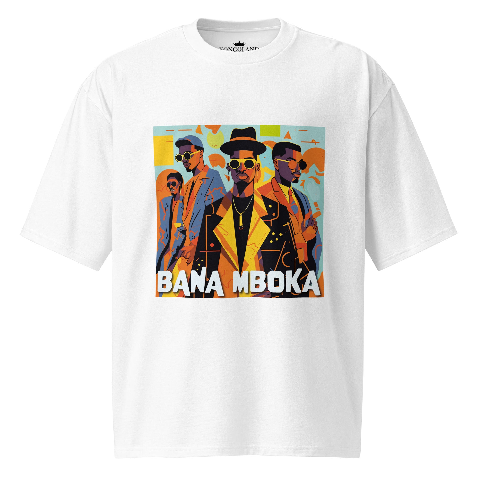T-shirt Kongoland BANA MBOKA lourd oversize