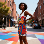 Kongoland Cut Dress