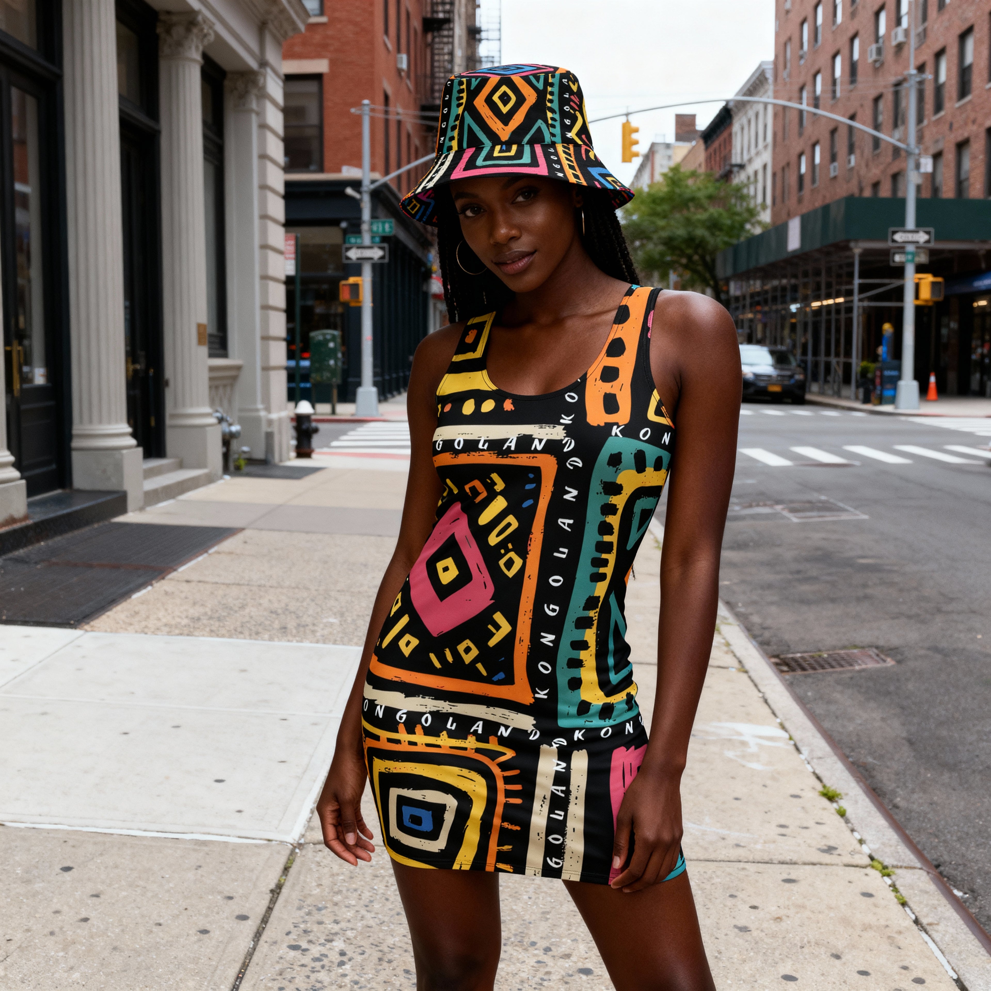 Robe Kongoland moulante