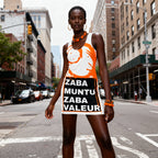 Kongoland ZABA MUNTU ZABA VALEUR bodycon dress