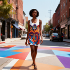 Kongoland Cut Dress