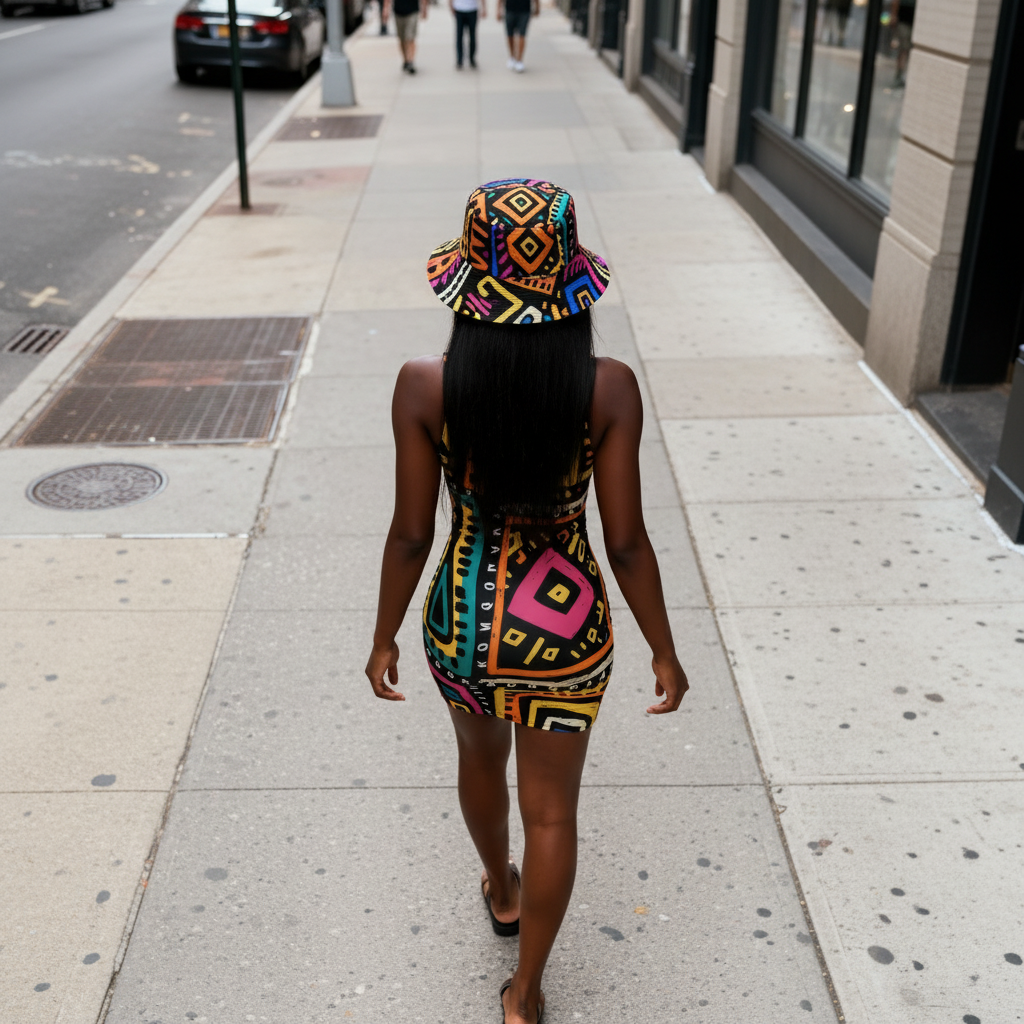 Robe Kongoland moulante