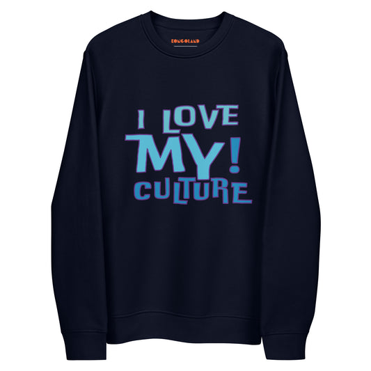 Kongoland I LOVE MY CULTURE eco-responsible unisex sweatshirt